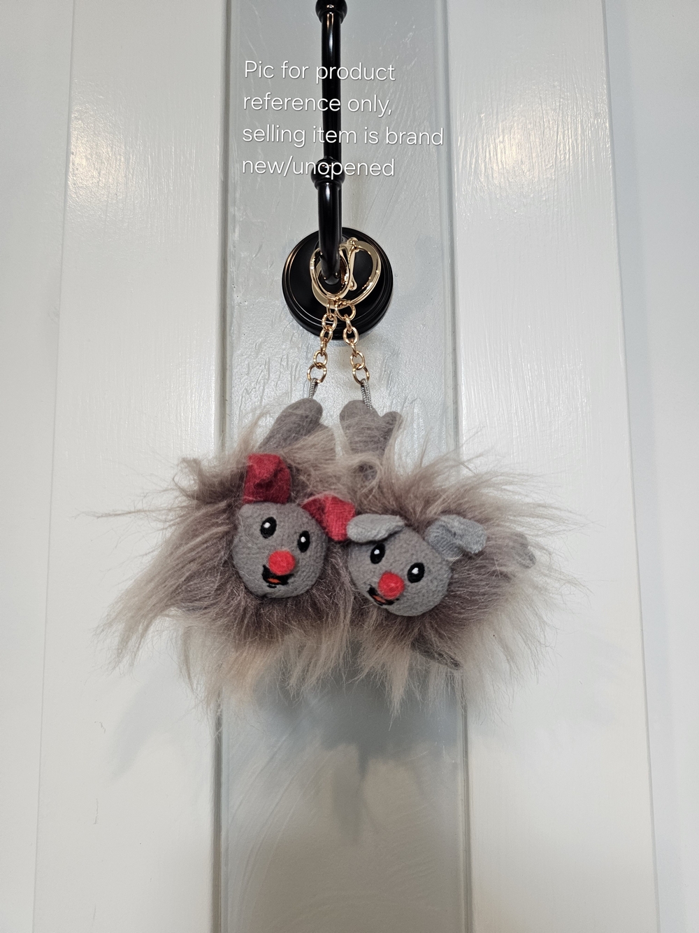 Sold Out RetroKid x Big Comfy Couch collection Fuzzy Wuzzy Dust Bunny keychain